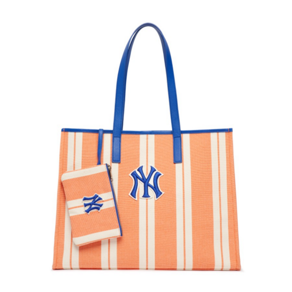 Túi MLB Tote New York Yankees 'Orange Stripes' 3AORL0323-50ORL