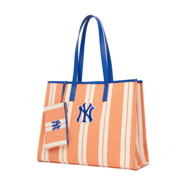 Túi MLB Tote New York Yankees 'Orange Stripes' 3AORL0323-50ORL - Hình ảnh 4