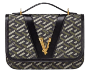 Túi Versace La Greca Signature 'Black Khaki'