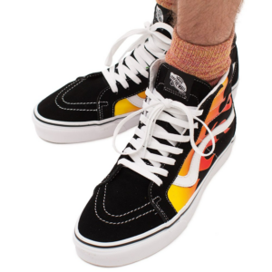 Giay Vans Sk8-Hi Reissue 'Flames' VN0A2XSBPHN