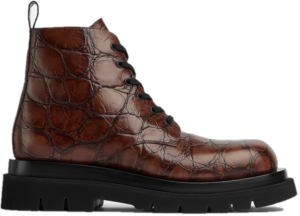 Giay Bottega Veneta Lug Lace-Up Ankle Boot 'Twig' 730224V2LS02501