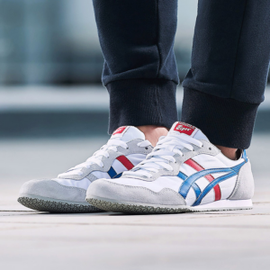 Giay Onitsuka Tiger Serrano 'White Blue' D109L-0142