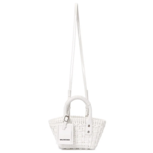 Tui Balenciaga Bistro Basket 2x Small Tote 'White' 678028-2IE3Y-9000