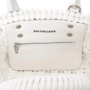 Tui Balenciaga Bistro Basket 2x Small Tote 'White' 678028-2IE3Y-9000
