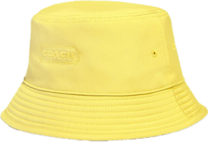 Mu Coach Reversible Signature Nylon Bucket 'Yellow' C9715