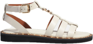 Dép Coach Giselle Sandal 'Chalk' CA488-CHK