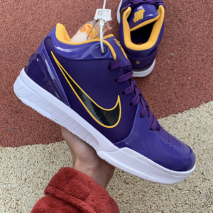 Alternative view of Giày Nike Undefeated x Kobe 4 Protro Court 'Purple' CQ3869-500