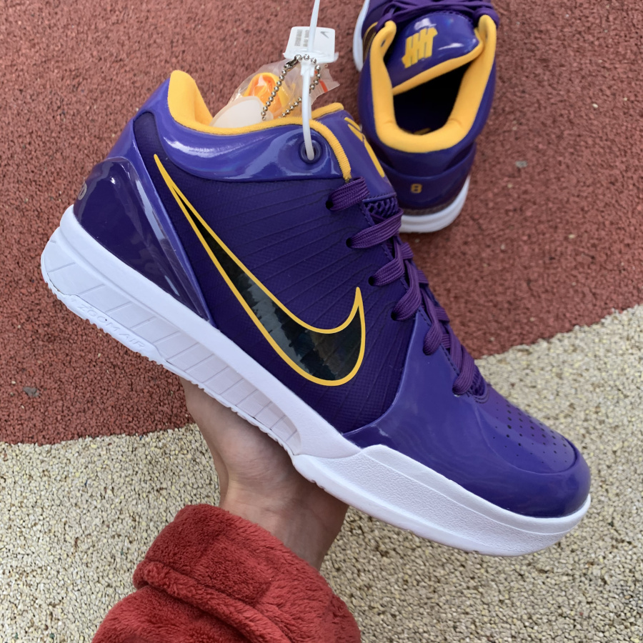 Buy Undefeated x Kobe 4 Protro 'Court Purple' - CQ3869 500