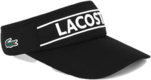 Mu Lacoste Tape Logo Sun Visor 'Black' RK232E-53G-031