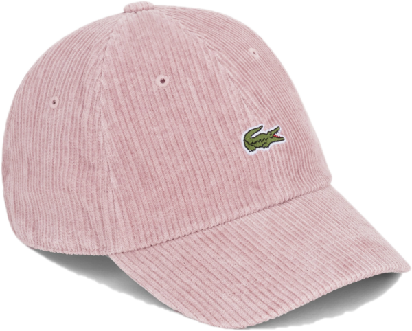 Mũ Lacoste Cotton Corduroy Baseball 'Pink' RK212E-52N-T03