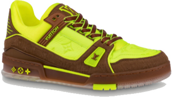 Giày Louis Vuitton Trainer 'Neon Brown' 1A8Z6I