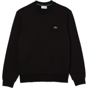 Ao Lacoste Classic Fit Crew Neck Fleece Sweatshirt 'Black' SH2564-53G-031