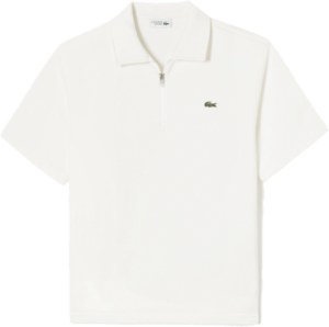Ao Lacoste Basic Short Sleeve Sweatshirt 'Cream' SH602E-53G-70V