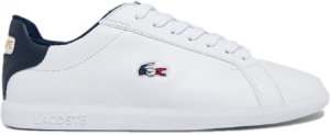 Giày Lacoste Graduate Leather Synthetic Sneakers 'White' 39SFA0050-407