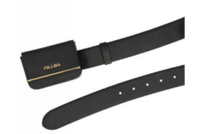 Alternative view of Thắt Lưng Prada Women's Pocket Buckle Belt Black 1CC4922DL0F0002