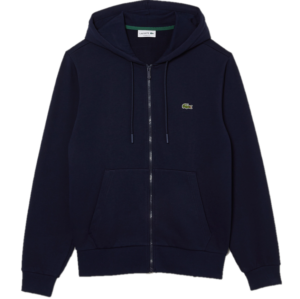 Ao Lacoste Organic Cotton Zip-up Sweatshirt 'Blue' SH2566-53G-166