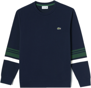 Ao Lacoste Ottoman Color Block Sweatshirt 'Blue' SH151E-53G-HDE