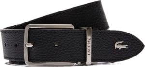 That Lung Lacoste Engraved Buckle Grained 'Black' RC4021M53G-000