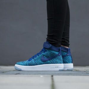 Alternative view of Giày Nike Wmns Air Force 1 Flyknit 'Blue Lagoon' 818018-400