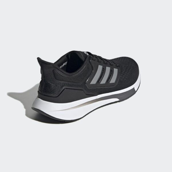 Giày Adidas EQ21 Run 'Black Iron Metallic' H00512 - Hình ảnh 5