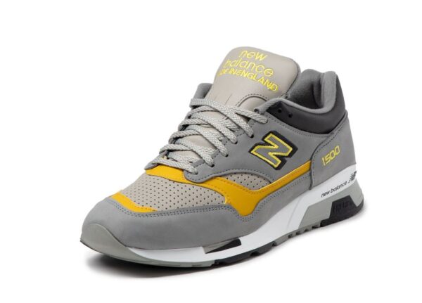 Giày New Balance 1500 Made in England 'Grey Yellow' M1500GGY - Hình ảnh 7