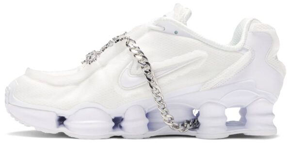 Giày Nike Comme des Garçons x Wmns Shox TL 'White' CJ0546-100 - Hình ảnh 2