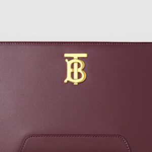 Alternative view of Túi Burberry Leather TB Shoulder Bag 'Deep Maroon'