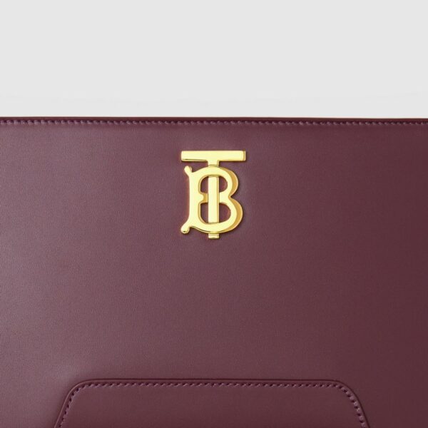 Túi Burberry Leather TB Shoulder Bag 'Deep Maroon' - Hình ảnh 2