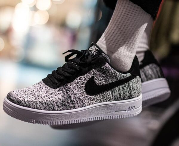 Giày Nike Air Force 1 Flyknit Low 2.0 'Oreo' AV3042-001 - Hình ảnh 6