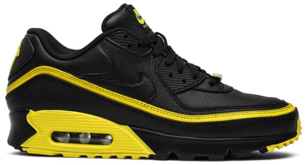 Giày Nike Undefeated x Air Max 90 'Black Optic Yellow' CJ7197-001