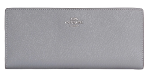Túi Coach Slim Wallet Granite C3440-SVE7