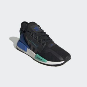 Alternative view of Giày Adidas NMD_R1 V2 'Black Cyan' FY5922