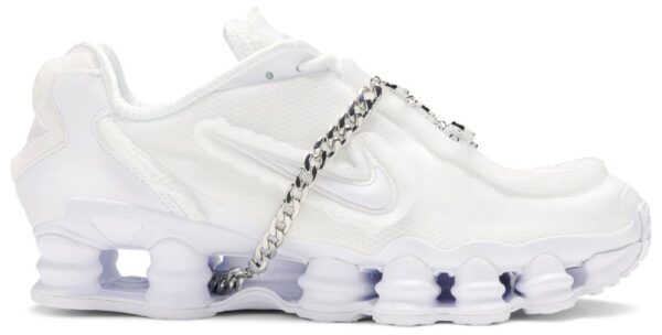 Giày Nike Comme des Garçons x Wmns Shox TL 'White' CJ0546-100