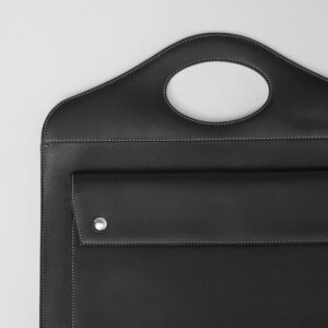 Alternative view of Túi Burberry Medium Topstitched Leather Pocket Bag 'Black'