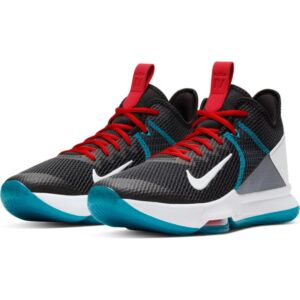 Alternative view of Giày Nike LeBron Witness 4 'Black Red Glass Blue' BV7427-005
