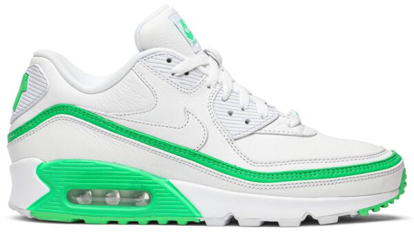 Giày Nike Undefeated x Air Max 90 'White Green Spark' CJ7197-104