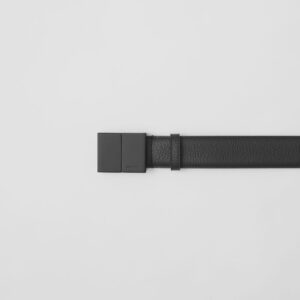 Alternative view of Thắt Lưng Burberry Grainy Leather Belt 'Black' p80449291