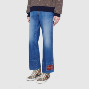 Alternative view of Giày Gucci Tennis 1977 High 'Beige Ebony' 625807-HVK70-9765