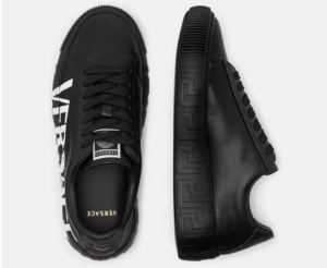 Alternative view of Giày Versace Greca Logo Trainers Black DST644D-DV51G-D4101