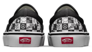 Giay Vans Doodle Checkerboard Slip-On 'Black' VN0A5AO86U6