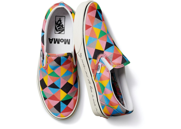 Giày Vans MOMA x Classic Slip On 'Multi Color' VN0A4U381IC - Hình ảnh 4