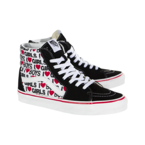 Alternative view of Giày Vans Wmns Sk8-Hi 'I Heart' VN0A4U3CWKU