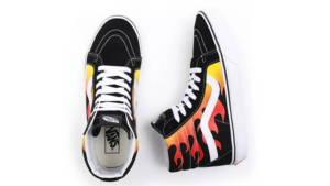 Giay Vans Sk8-Hi Reissue 'Flames' VN0A2XSBPHN