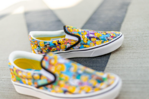 Giay Vans The Simpsons x ComfyCush Slip-On 'Springfield' VN0A3WMD1TJ