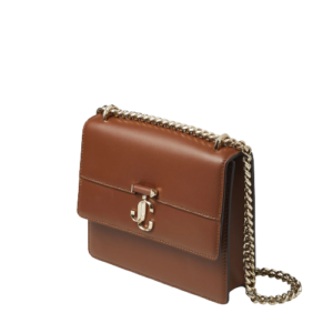 Alternative view of Túi Jimmy Choo Varenne Quad 'Dark Tan' VARENNESHOULDERDAW027126