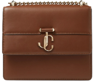 Túi Jimmy Choo Varenne Quad 'Dark Tan' VARENNESHOULDERDAW027126