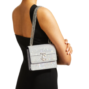 Alternative view of Túi Jimmy Choo Varenne Quad 'Silver' VARENNESHOULDERXSAEO001367