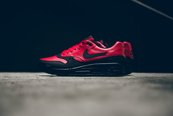 Giày Nike Air Max 1 Leather Premium 'Gym Red Black' 705282-600 - Hình ảnh 4