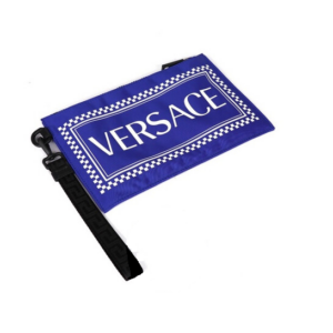 Alternative view of Túi Versace Men's Box Logo Zip 'Blue' DP84725-DNYVER-D72WN