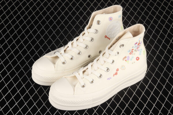 Giày Converse Chuck Taylor All Star Lift Canvas White A01586C - Hình ảnh 5